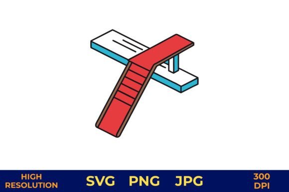 Download Diving Board Vector Illustration - Diving board Collection