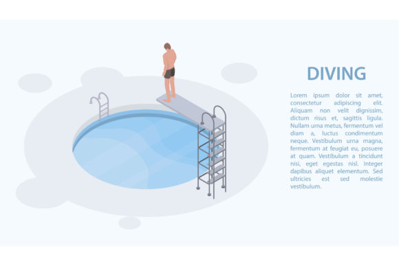 Download Pool Diving Board Concept Banner - Diving board Collection