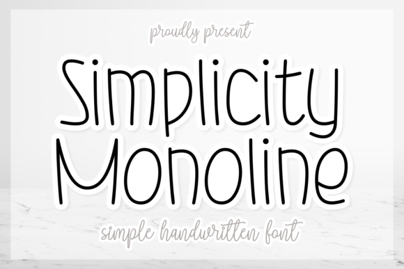 Download Simplicity Monoline - Premium Resources